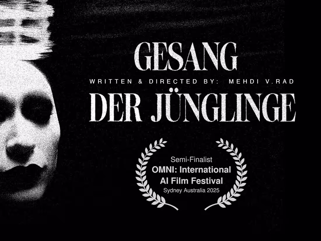 Cover image for An experimental AI-driven film created using Hailou in Febru...