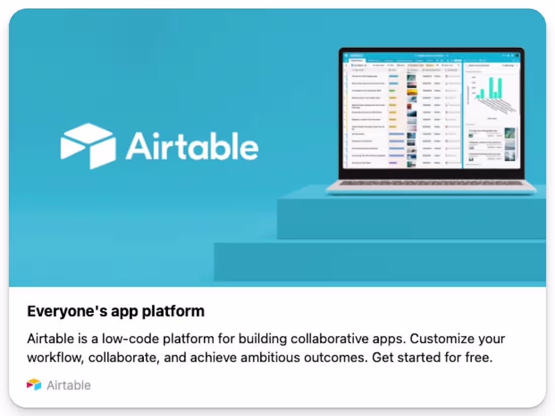 Cover image for MarTech List