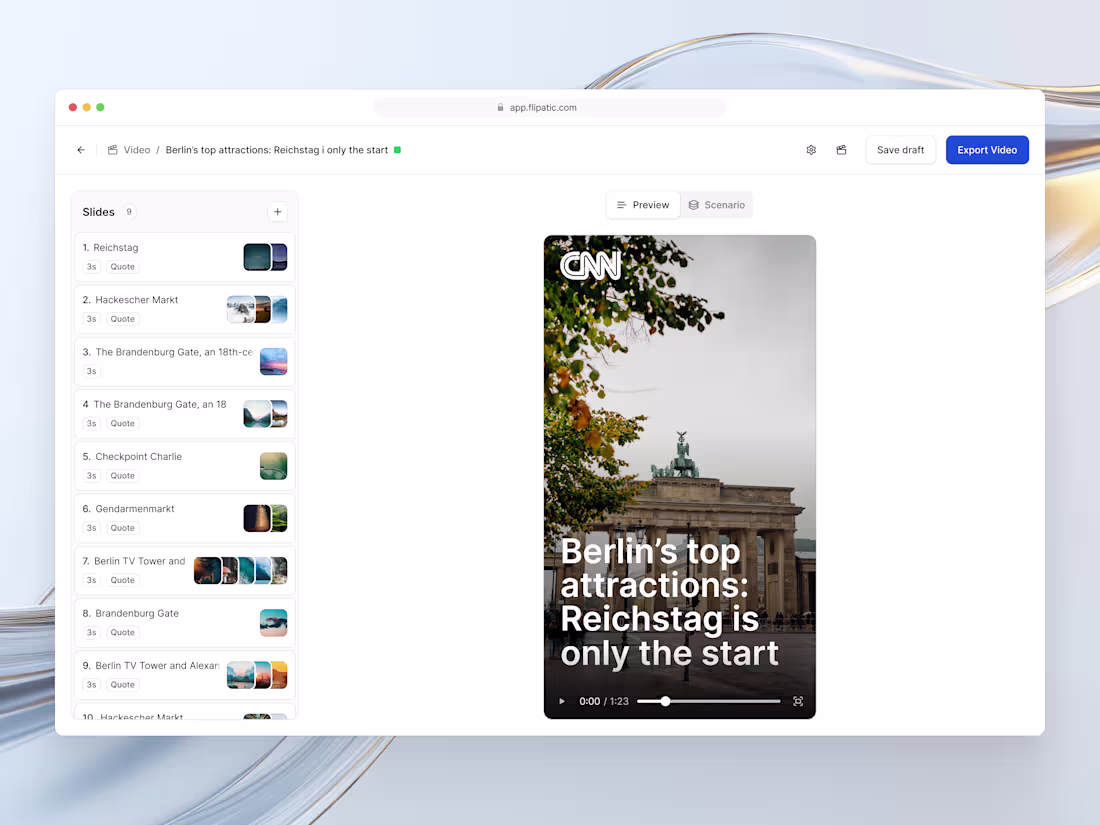 Cover image for Flipatic - Editor Screen Exploring the editor interface for ...