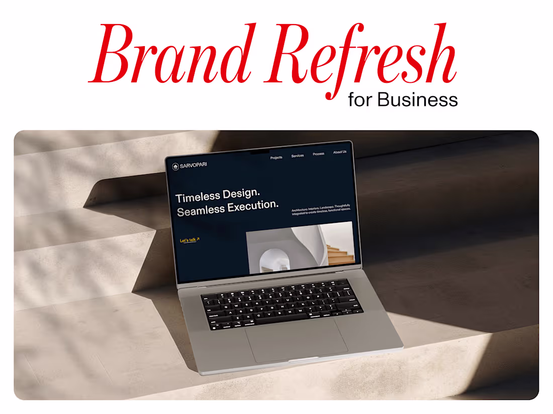 Cover image for Brand Refresh for Business 