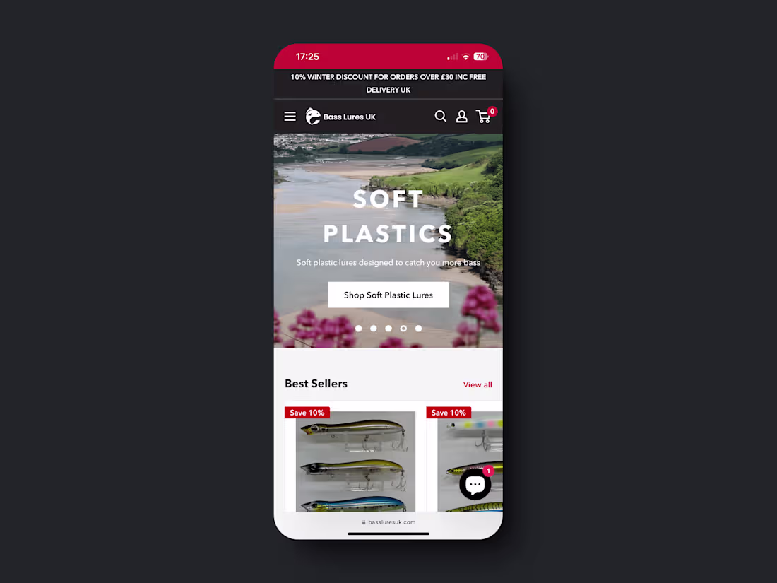 Cover image for Bass Lures UK