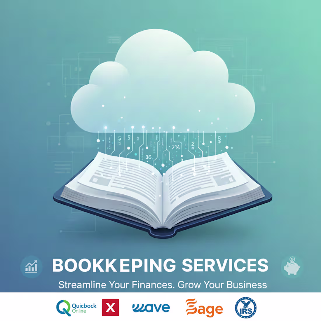 Cover image for Work on QBO, Xero, Wave,