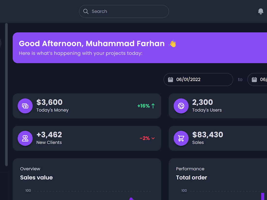 Cover image for Dashboard Design