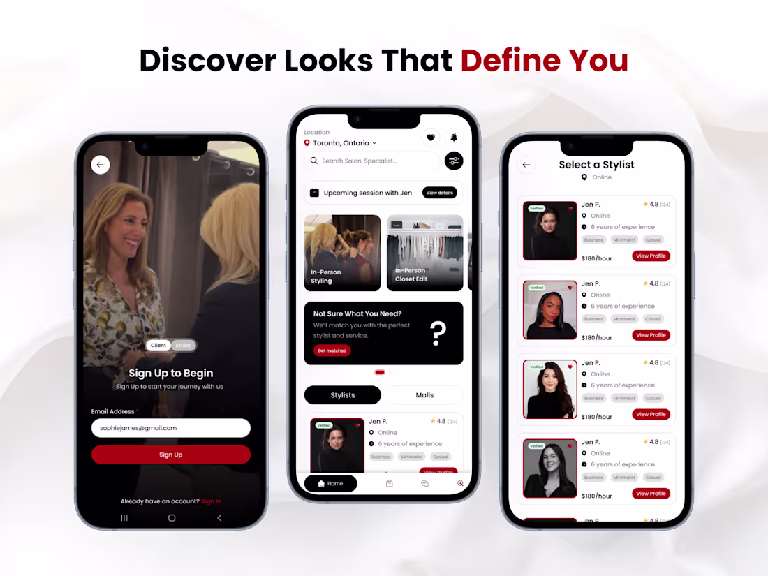Cover image for Digital Styling Platform Connecting Clients and Global Stylists