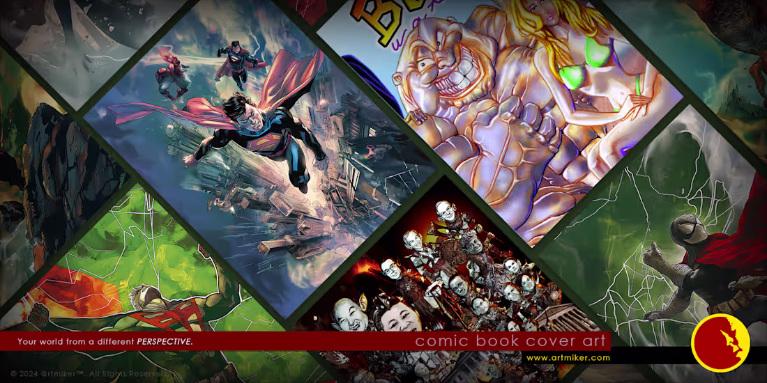 Cover image for COMIC BOOK COVER ART SERVICES