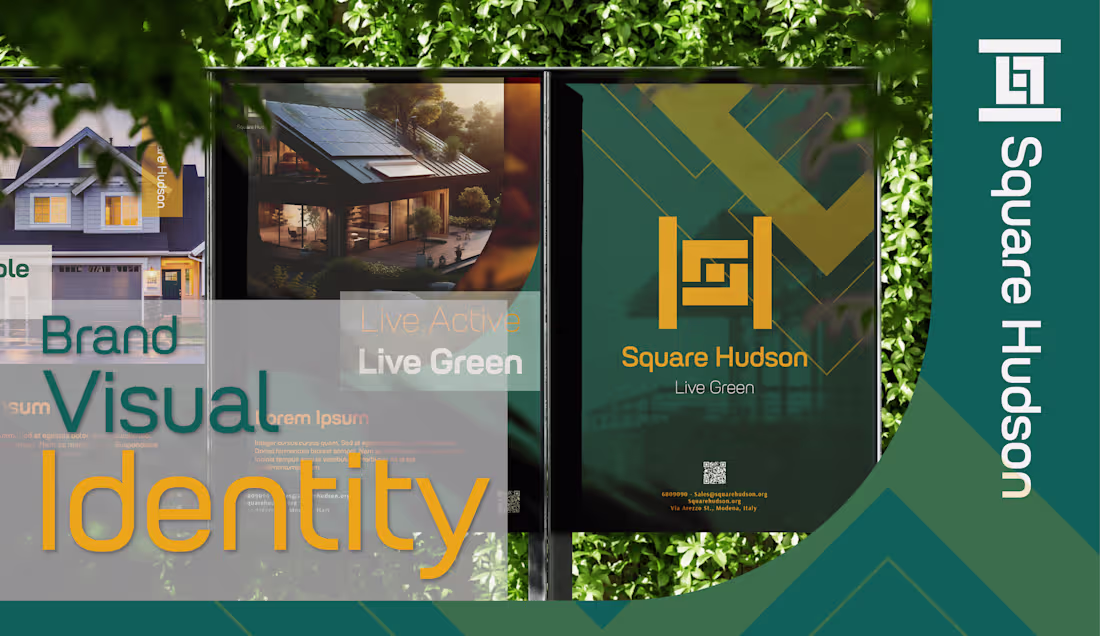 Cover image for Square Hudson Brand Visual Identity