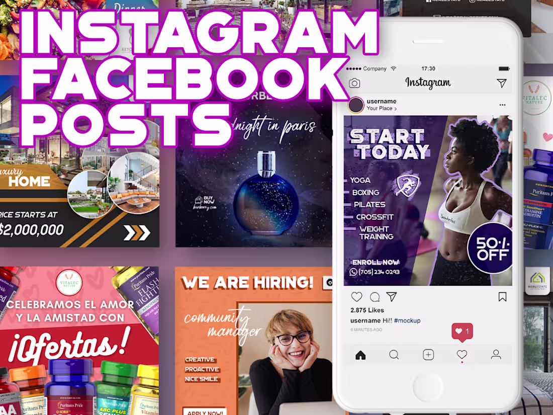 Cover image for Social Media Post Designs