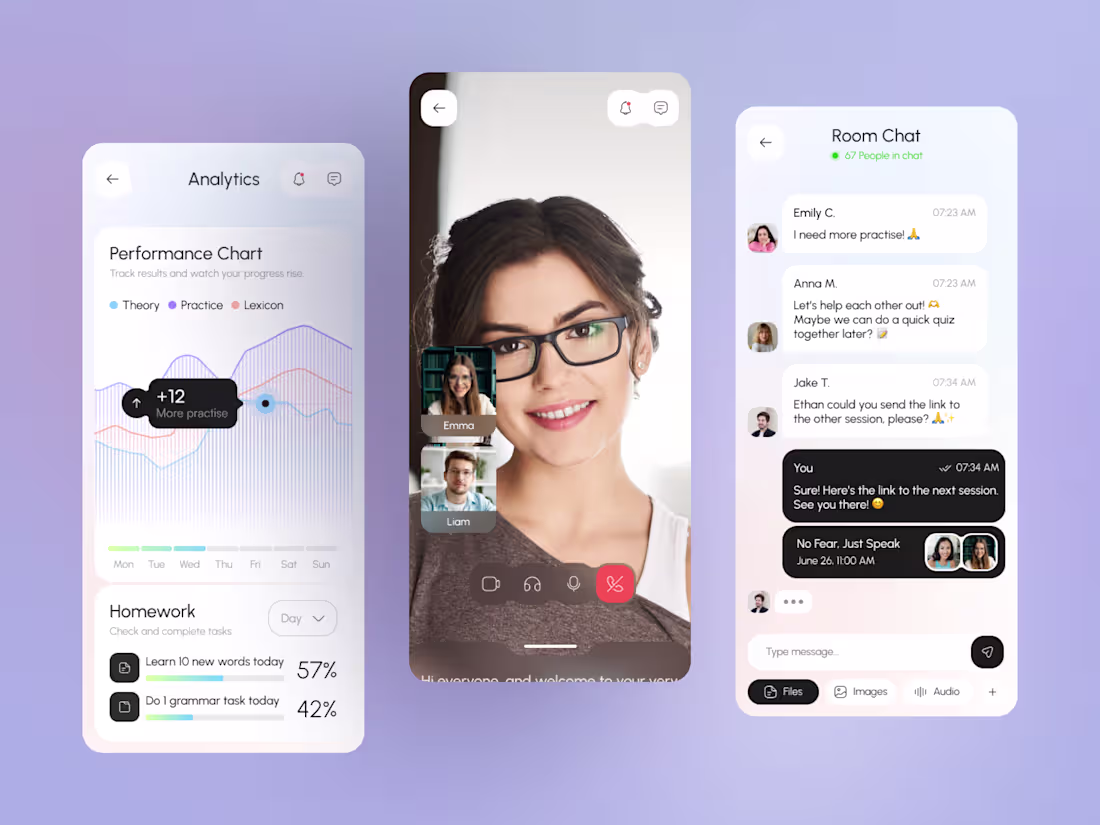 Cover image for EdTech Mobile App Design