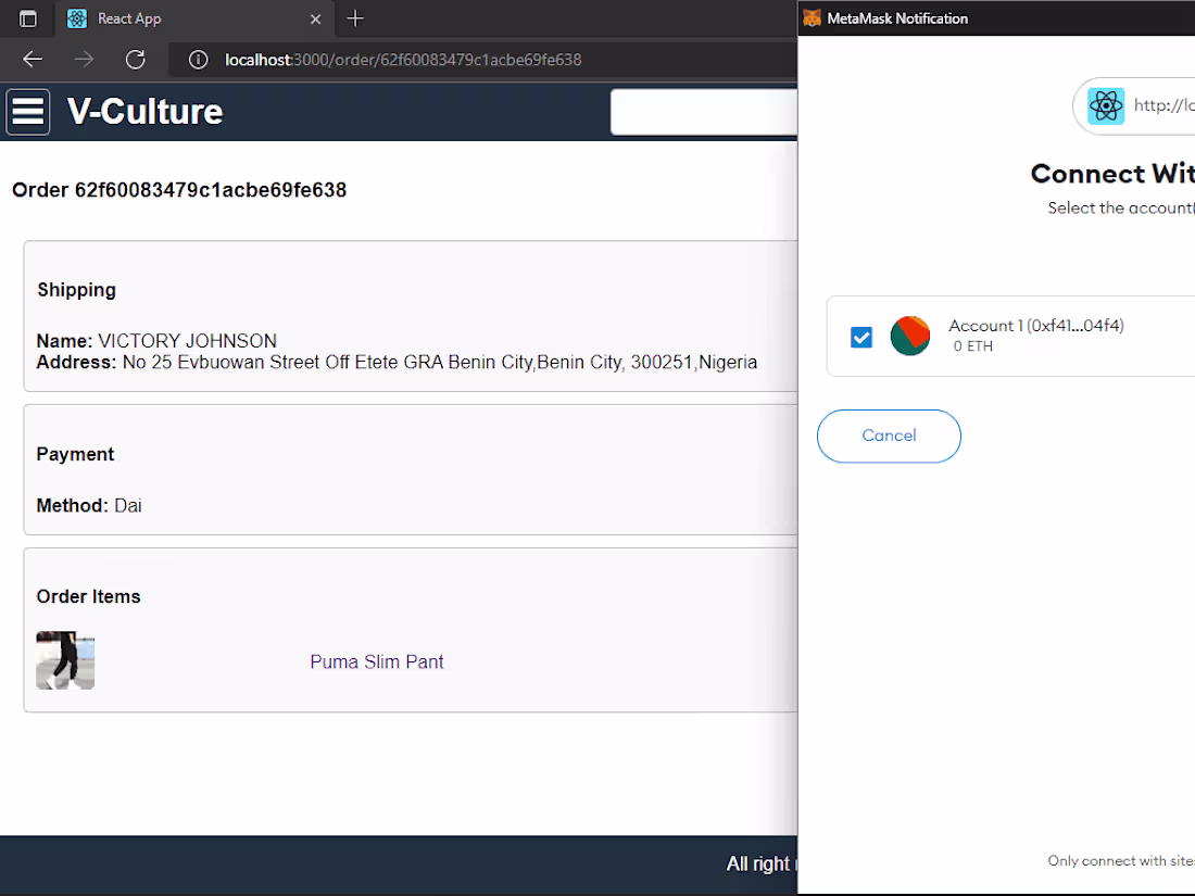 Cover image for ECOMMERCE WITH CRYPTO PAYMENT SYSTEM  (SOLIDITY SMART CONTRACTS)