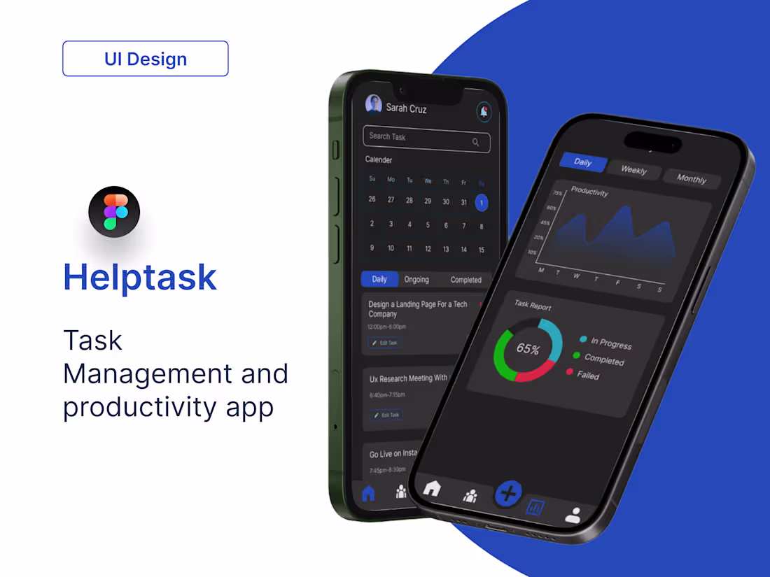 Cover image for Task Management and productivity app 