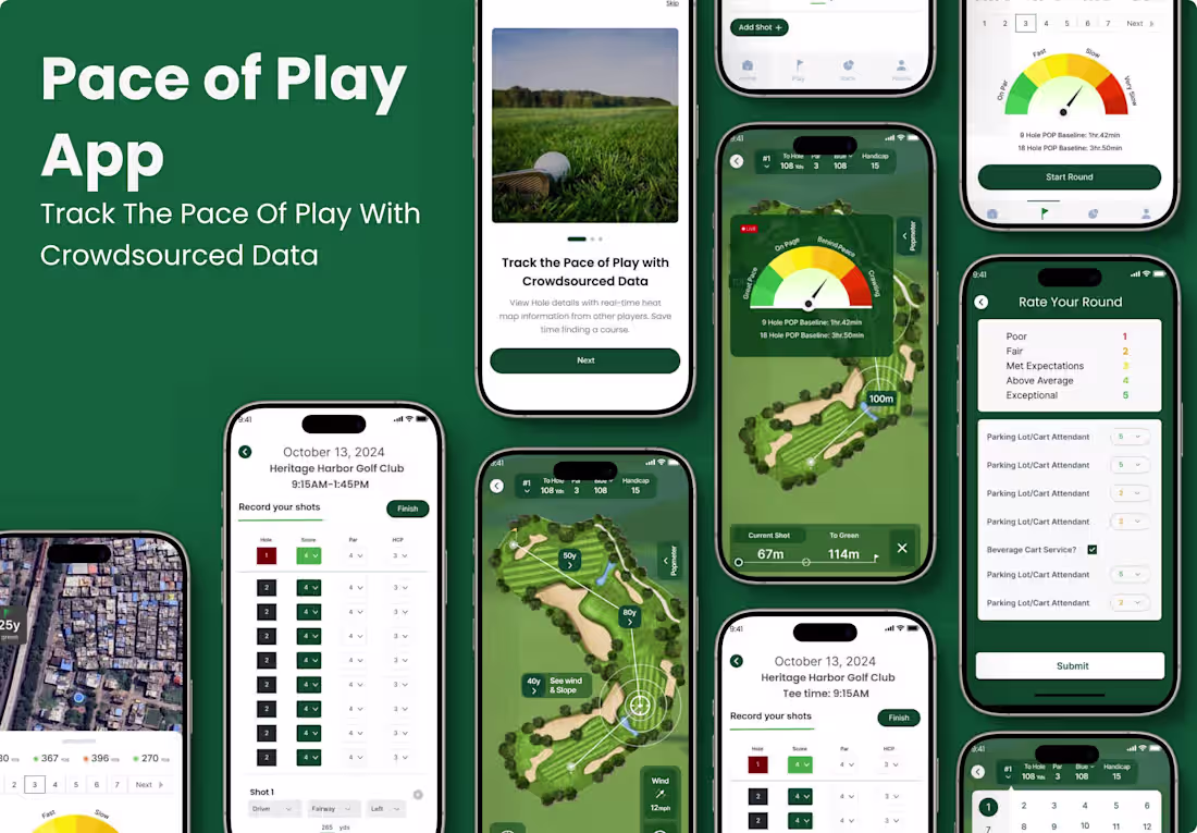 Cover image for The Pace of Play App helps golf courses and tournament organ...