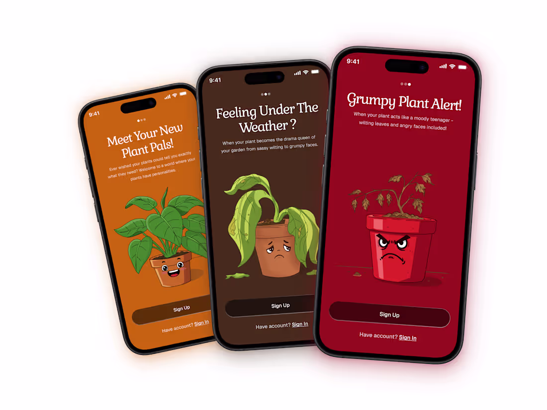 Cover image for Plant Pals - Mobile App Design