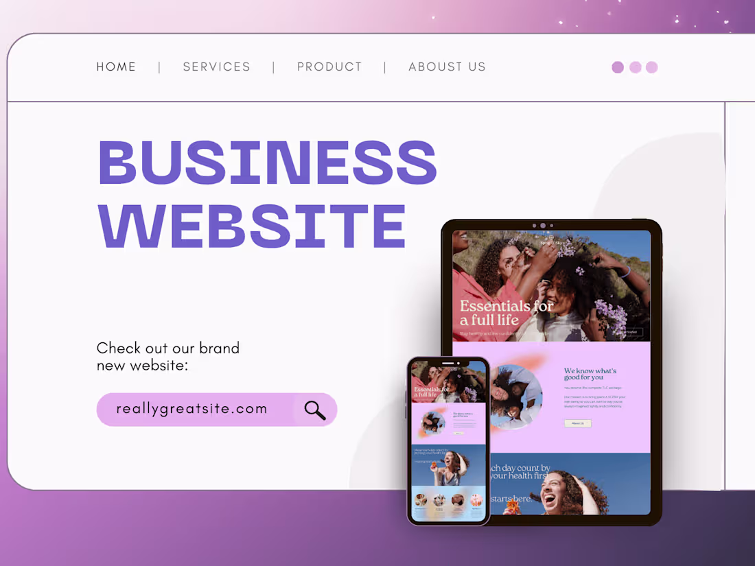 Cover image for Business Website Design With Wordpress Elementor