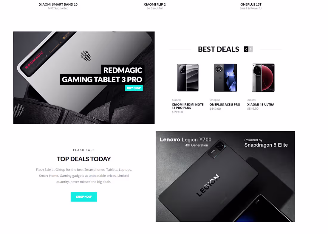 Cover image for Mobile Device Promotional Website