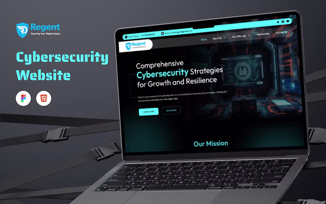 Cover image for Regent Digitech: Securing Your Digital World