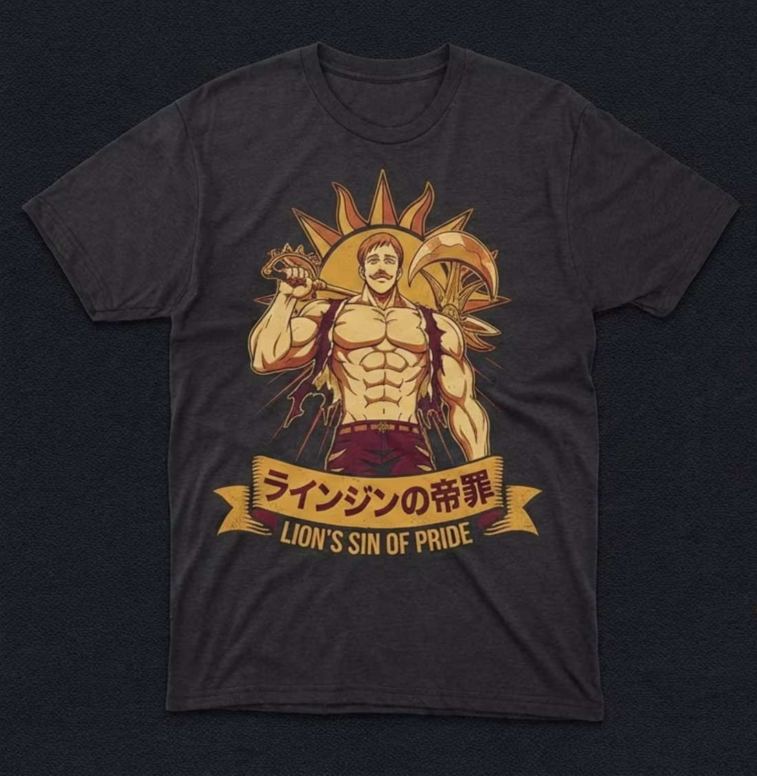 Cover image for The Lion’s Sin of Pride: Exclusive Graphic Tee 🦁☀️ Fusing m...