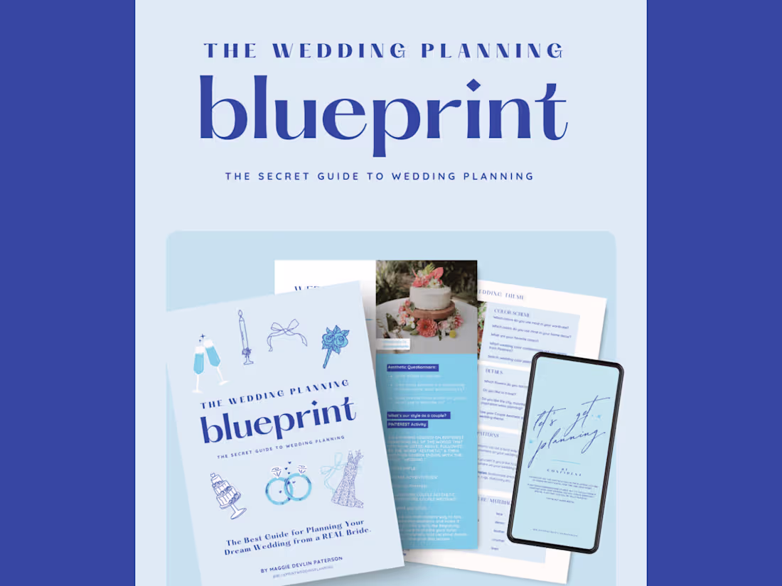 Cover image for Stylish Ebook Design, Wedding Planner