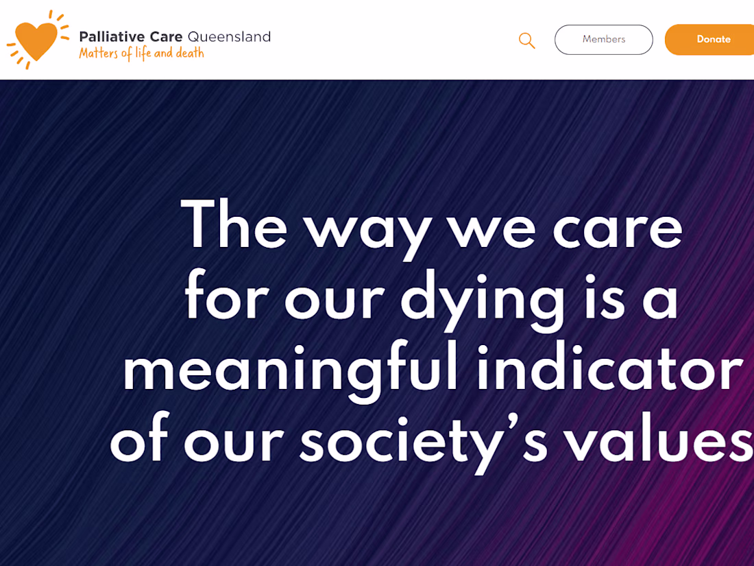 Cover image for Palliative Care Queensland