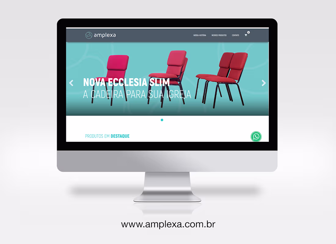 Cover image for Projetos de Websites - Front-End Design on Behance