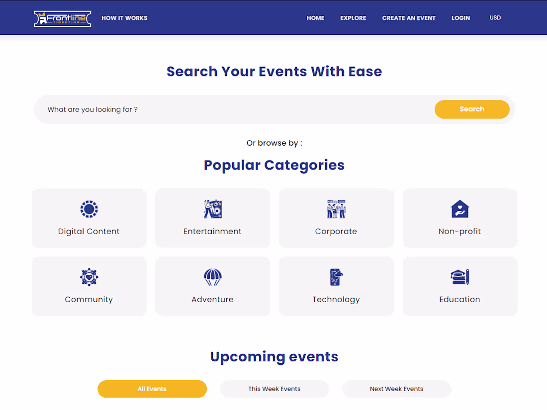 Cover image for Frontline Ticketing