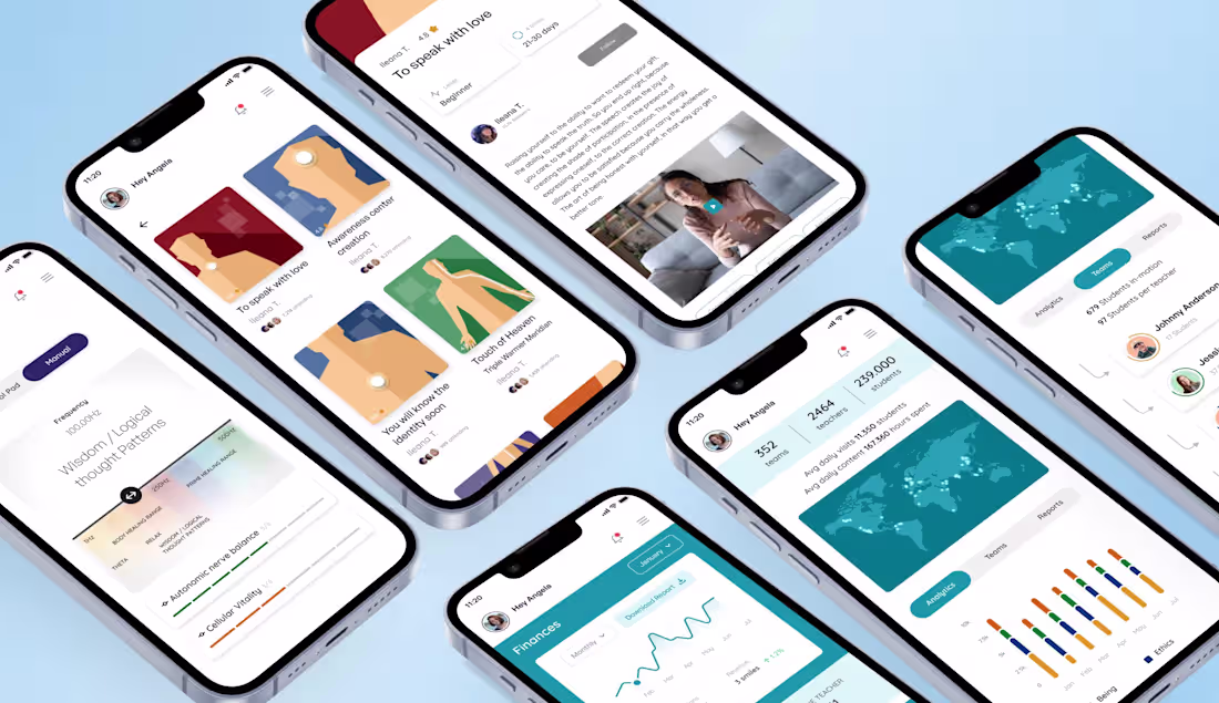 Cover image for UX UI of Mobile App for Mental Wellness