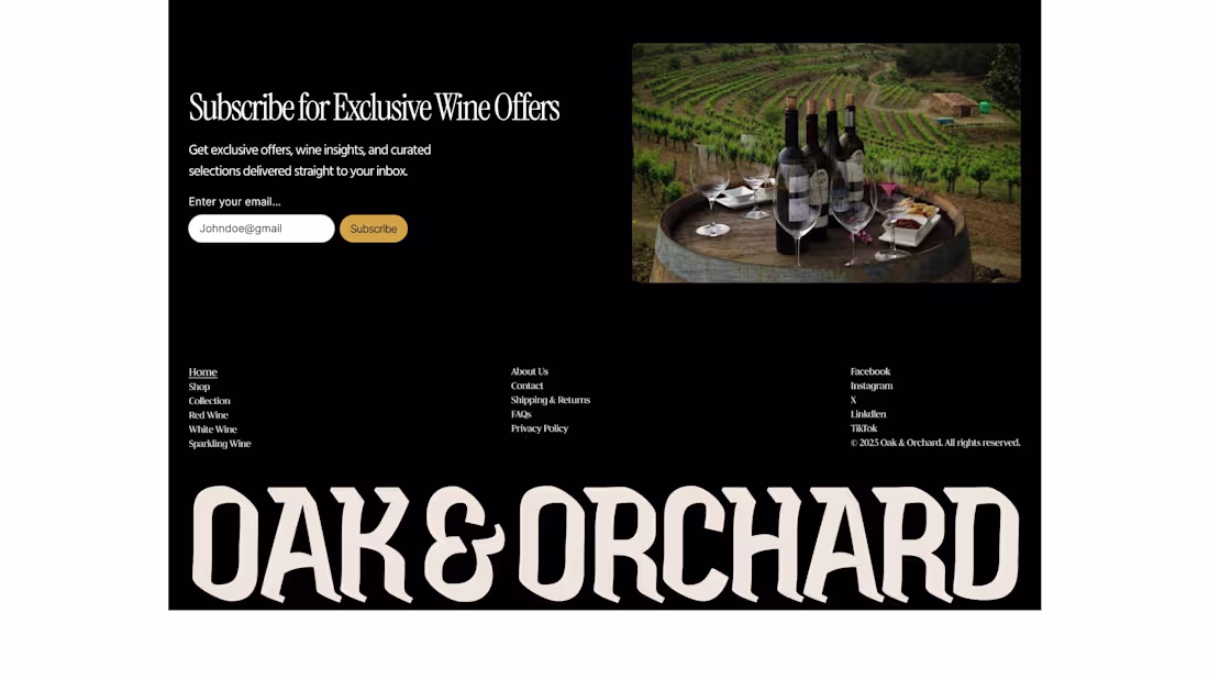 Cover image for Your website's footer section should be this clean