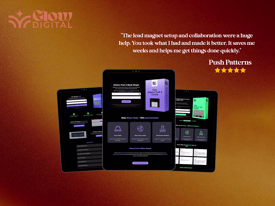 Cover image for We partnered with Push Patterns,