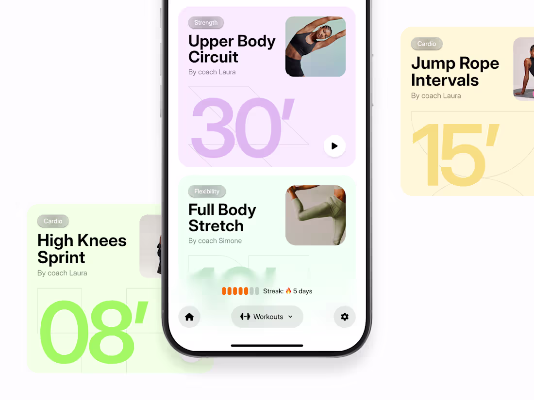 Cover image for AI Coach Fitness App