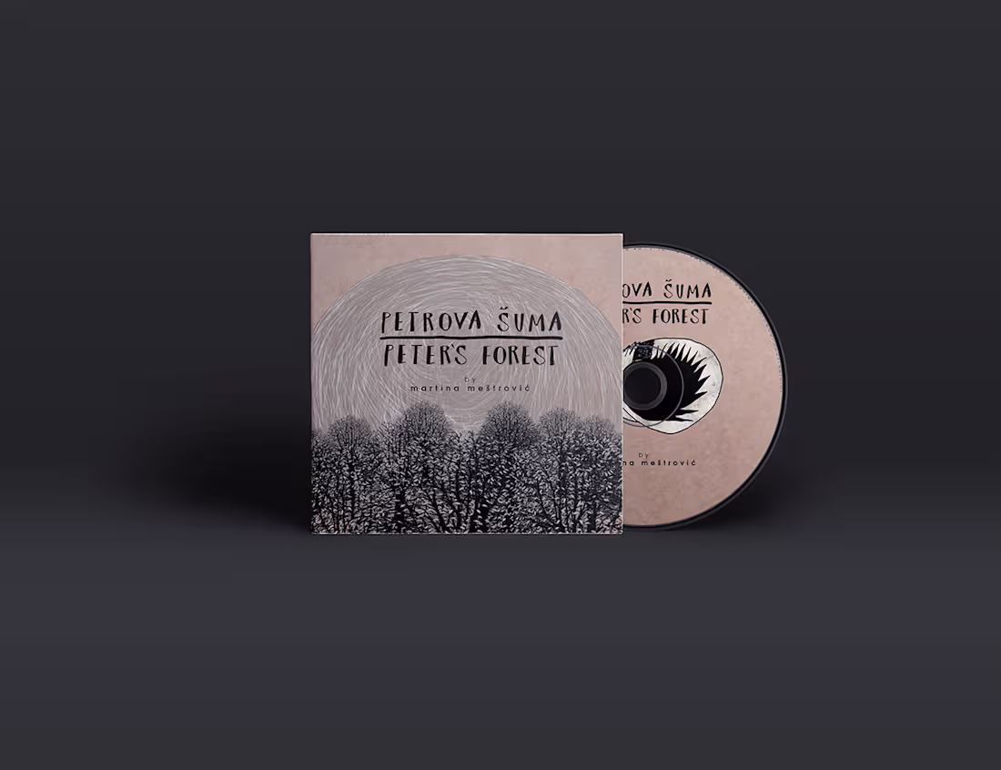 Cover image for PETER'S FOREST / visual identity for animated film