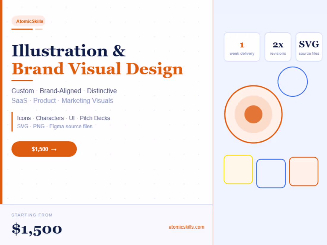 Cover image for Illustration & Brand Visual Design