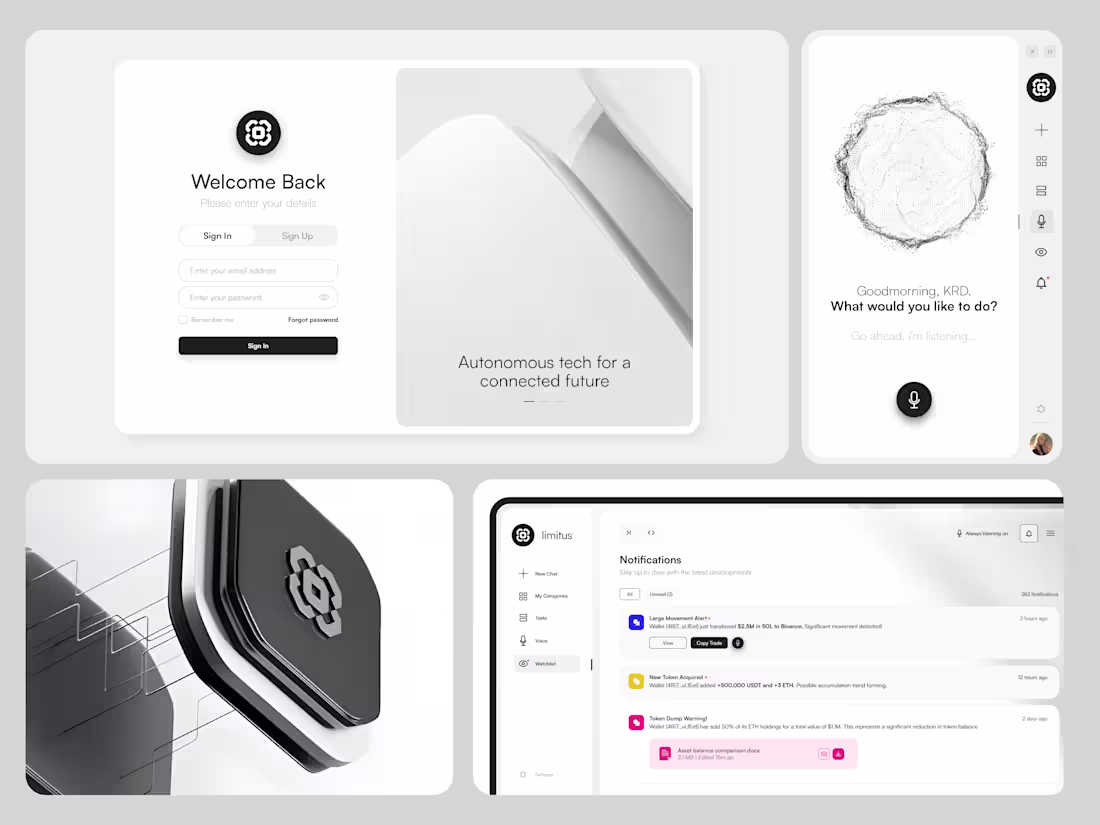 Cover image for AI Trading Assistant Dashboard