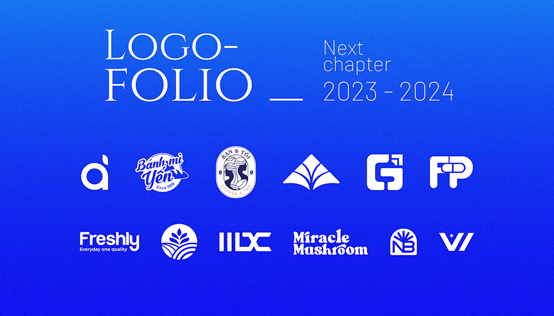 Cover image for Logofolio - Next chapter 2023 - 2024 :: Behance