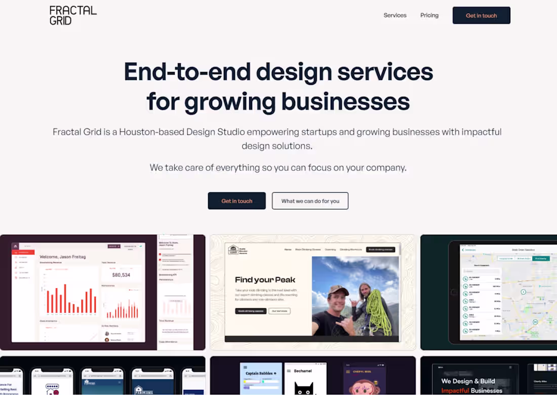 Cover image for Fractal Grid Framer Site