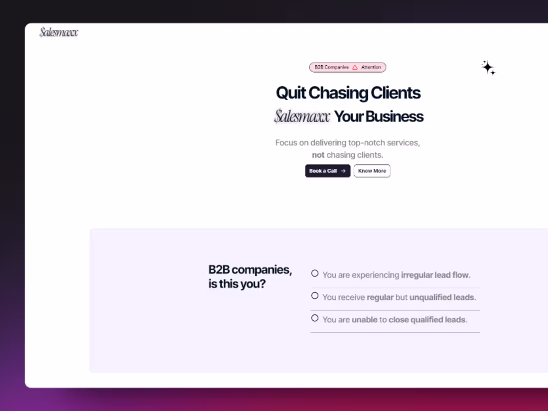 Cover image for Salesmaxx