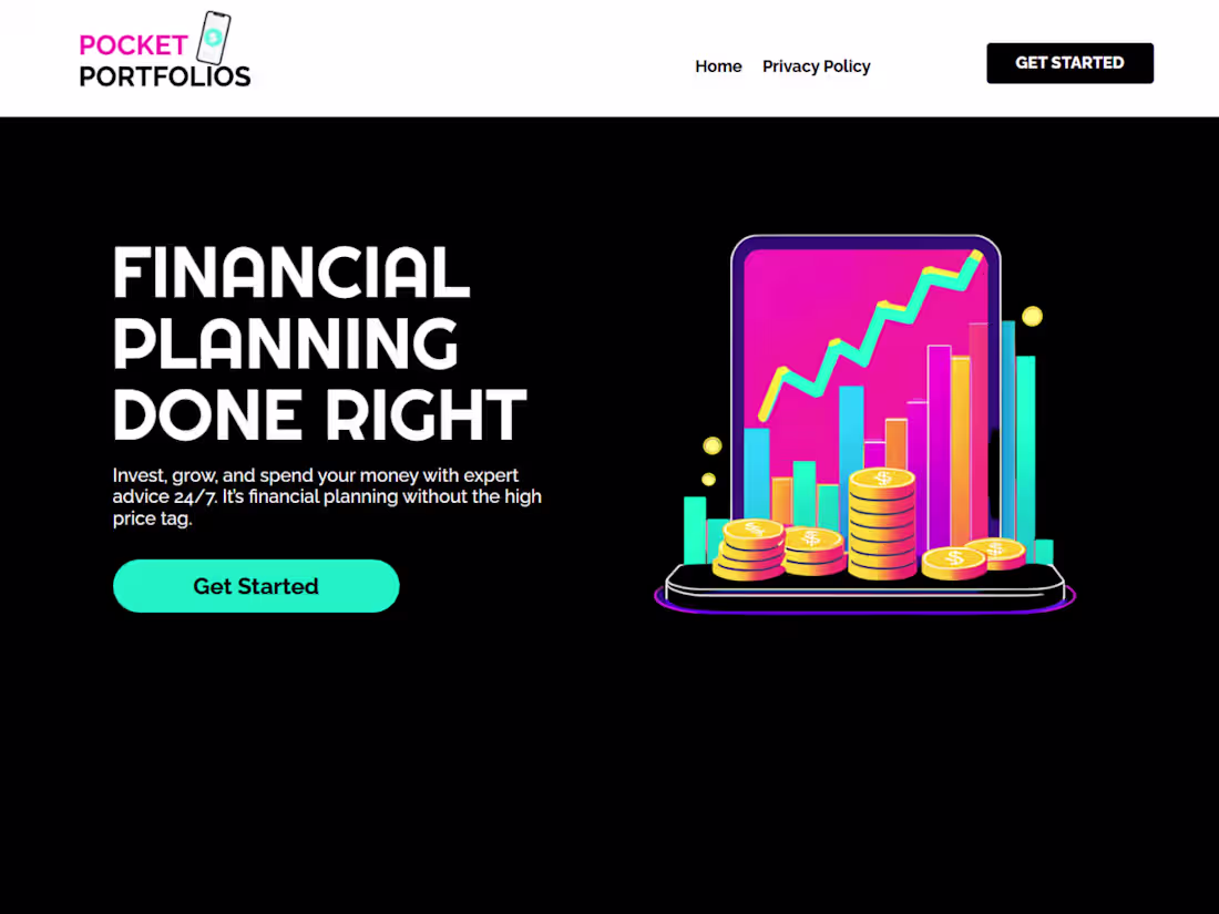 Cover image for PocketPortfolios is a mock finance