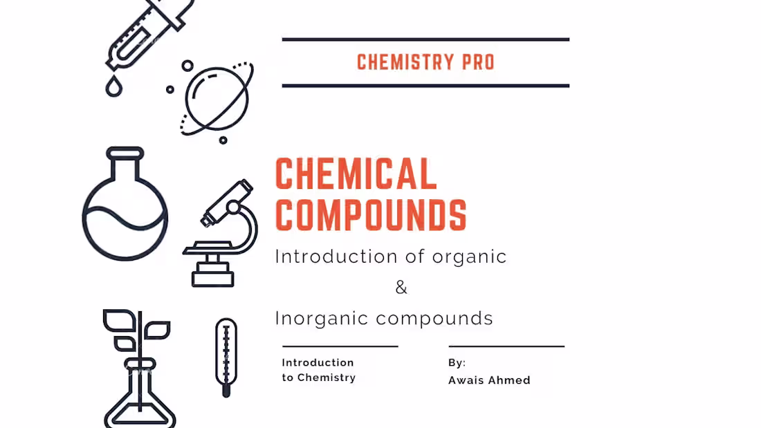 Cover image for YouTube Video for a Chemistry Channel 