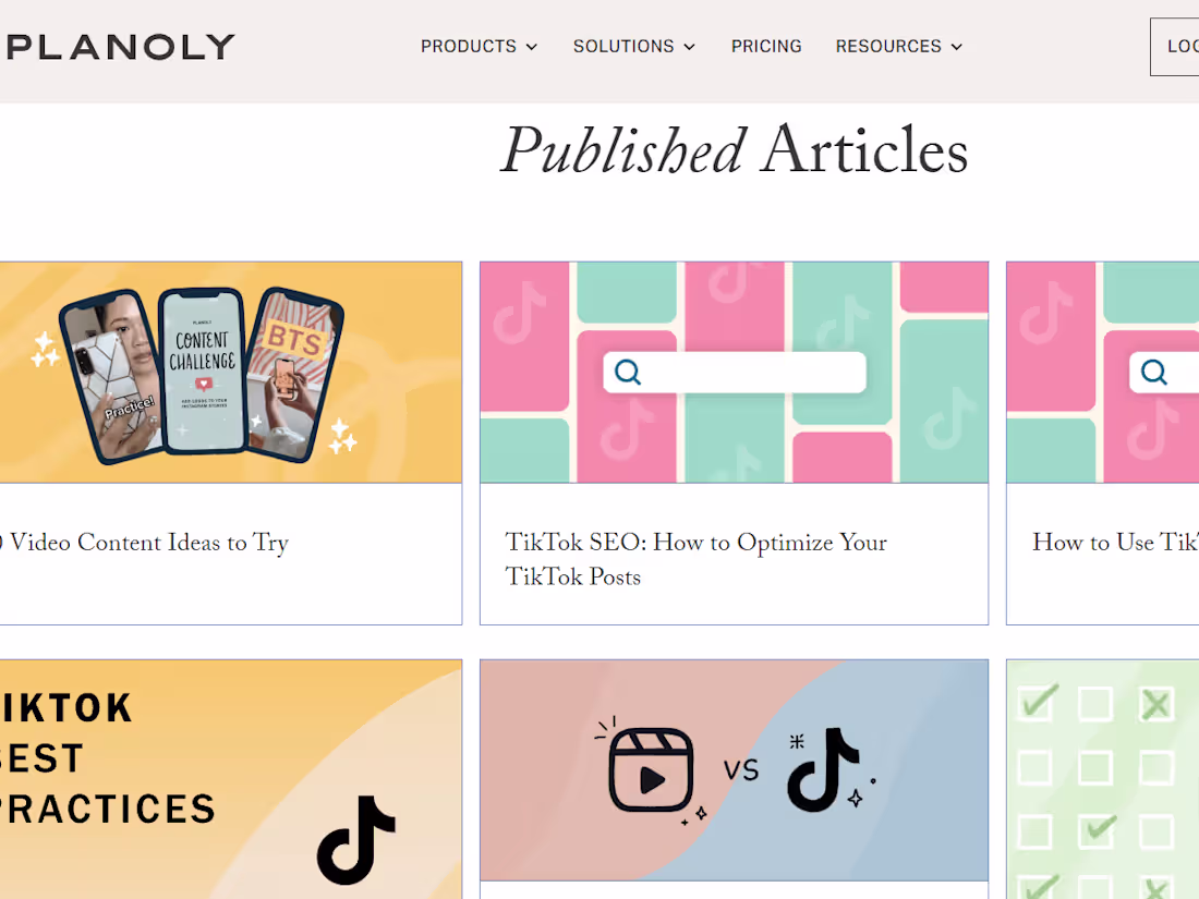 Cover image for PLANOLY Blog: Social Media News, Tips, and Articles