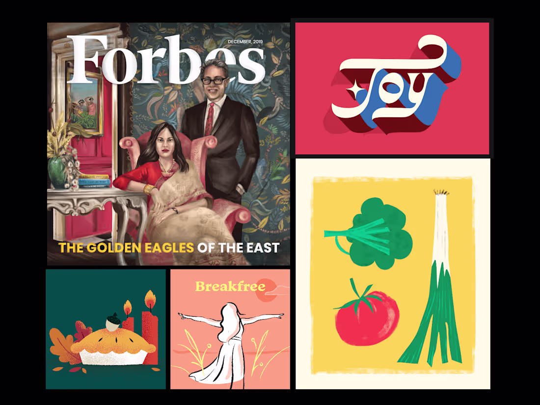 Cover image for Illustration and Typography Services