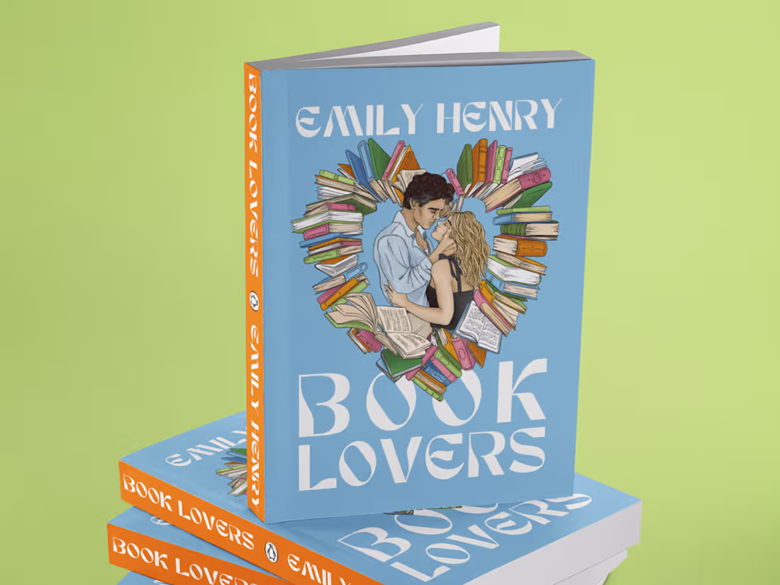 Cover image for Cover Art for 'Book Lovers' by Emily Henry