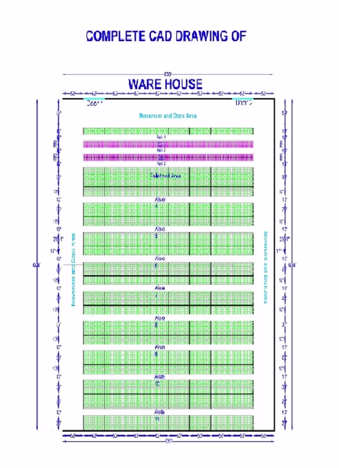 Cover image for Designed an optimized warehouse layout