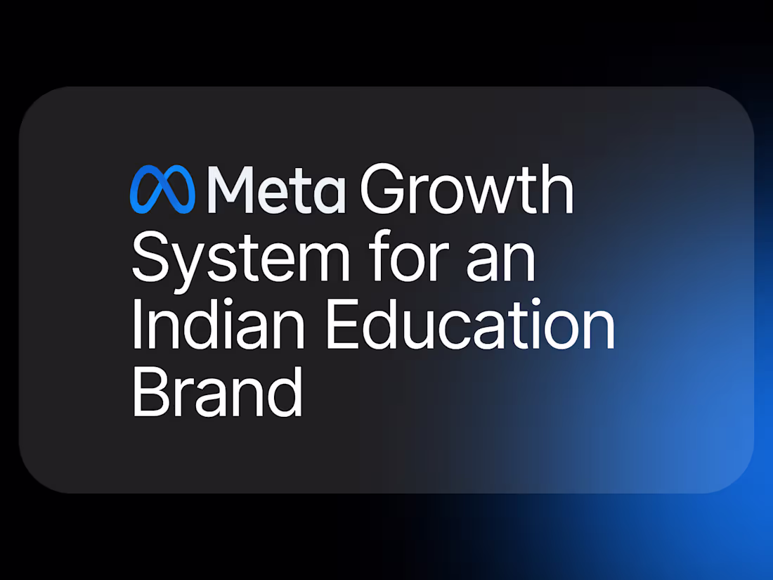 Cover image for Building Scalable Visibility for a Finance Education Brand