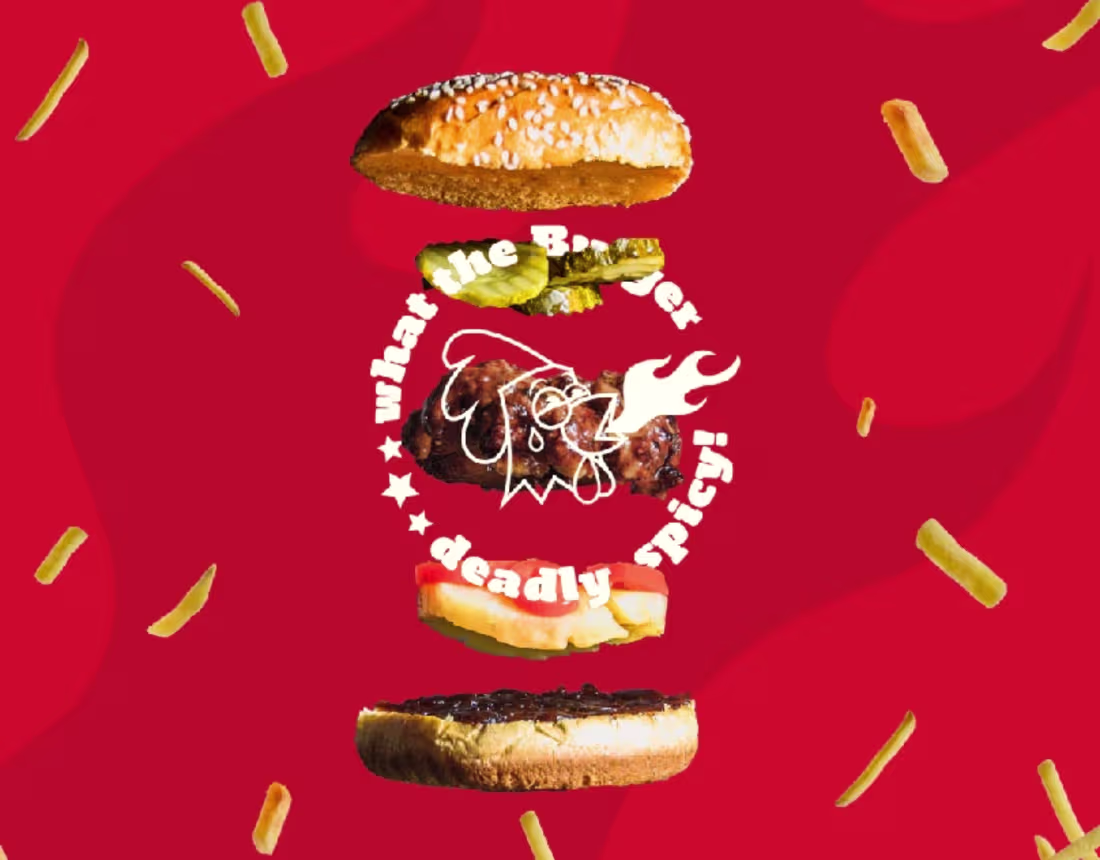 Cover image for What the Burger | Brand Design & Packaging Design