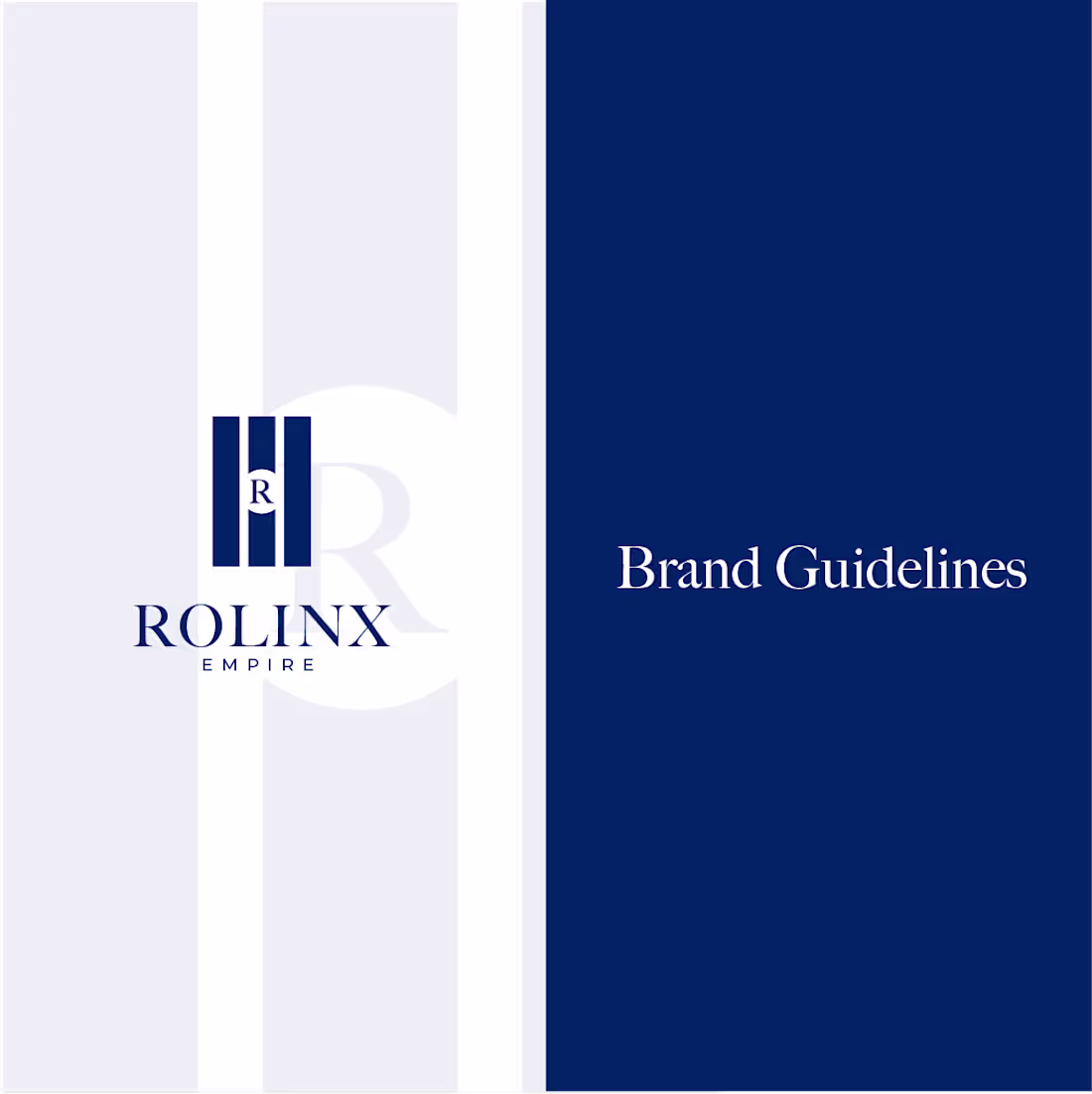 Cover image for Rolinx Empire Brand Identity design