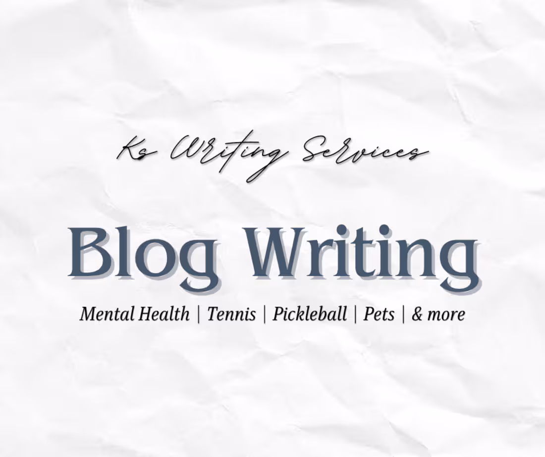 Cover image for Blogs & Articles (up to 1500 words)