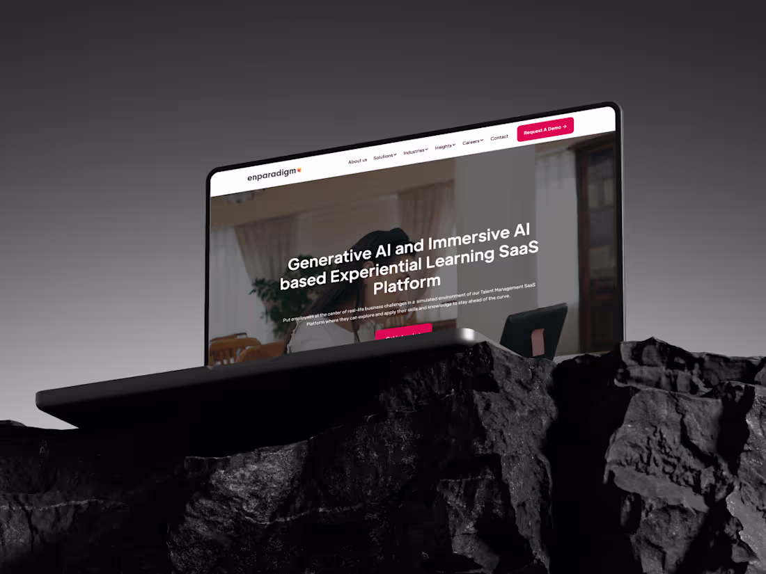 Cover image for Enparadigm | Website Redesign