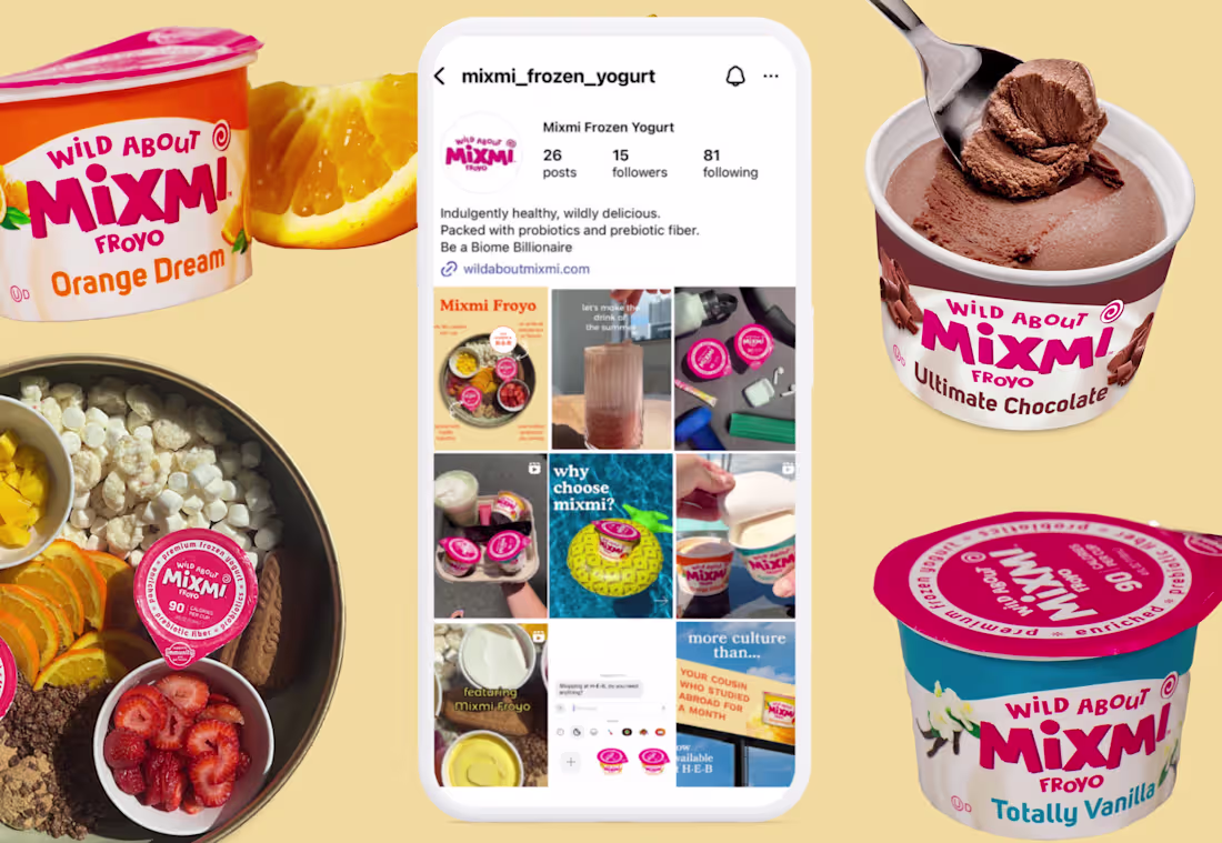 Cover image for Mixmi Froyo | Social Media Content & Strategy