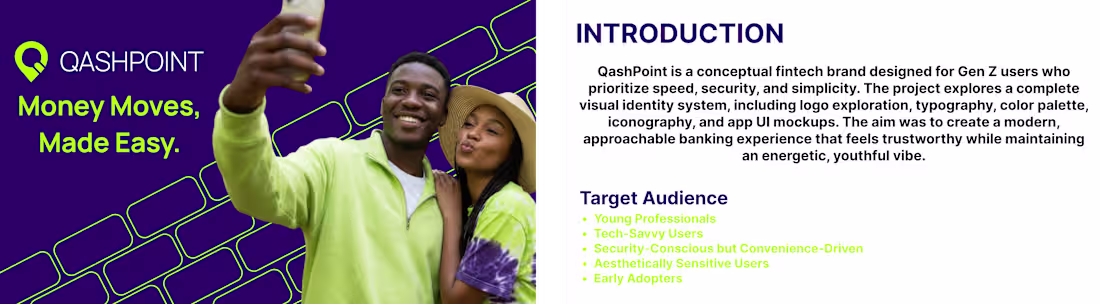 Cover image for QashPoint is a conceptual fintech
