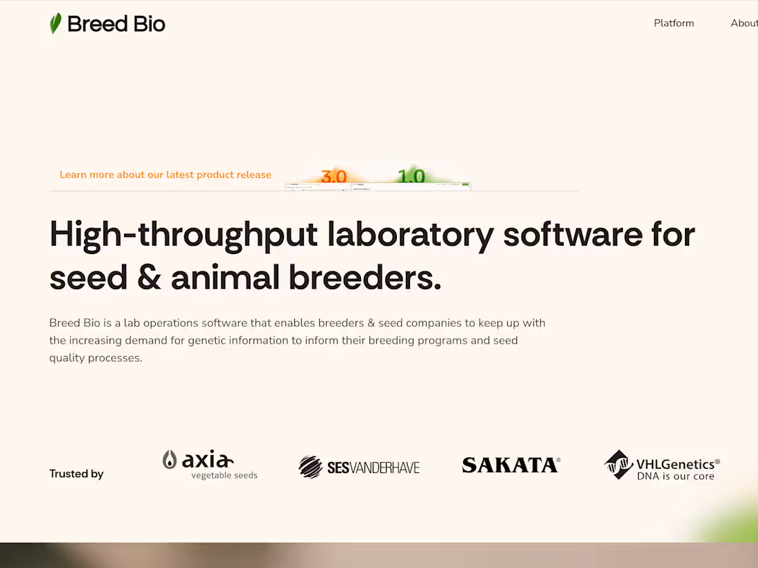 Cover image for BreedBio