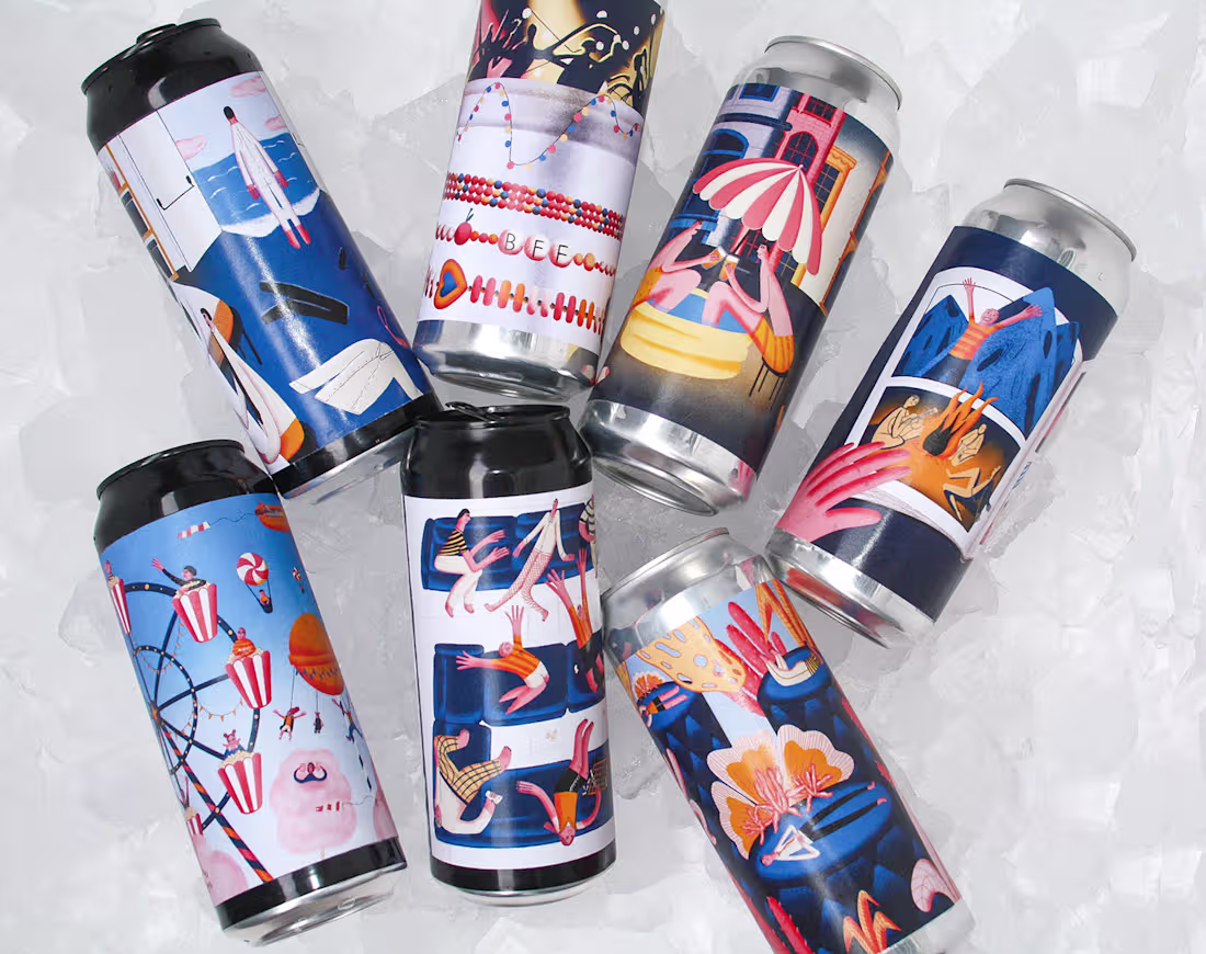 Cover image for Packaging and Label Illustration | Illustrations For Beer Labels