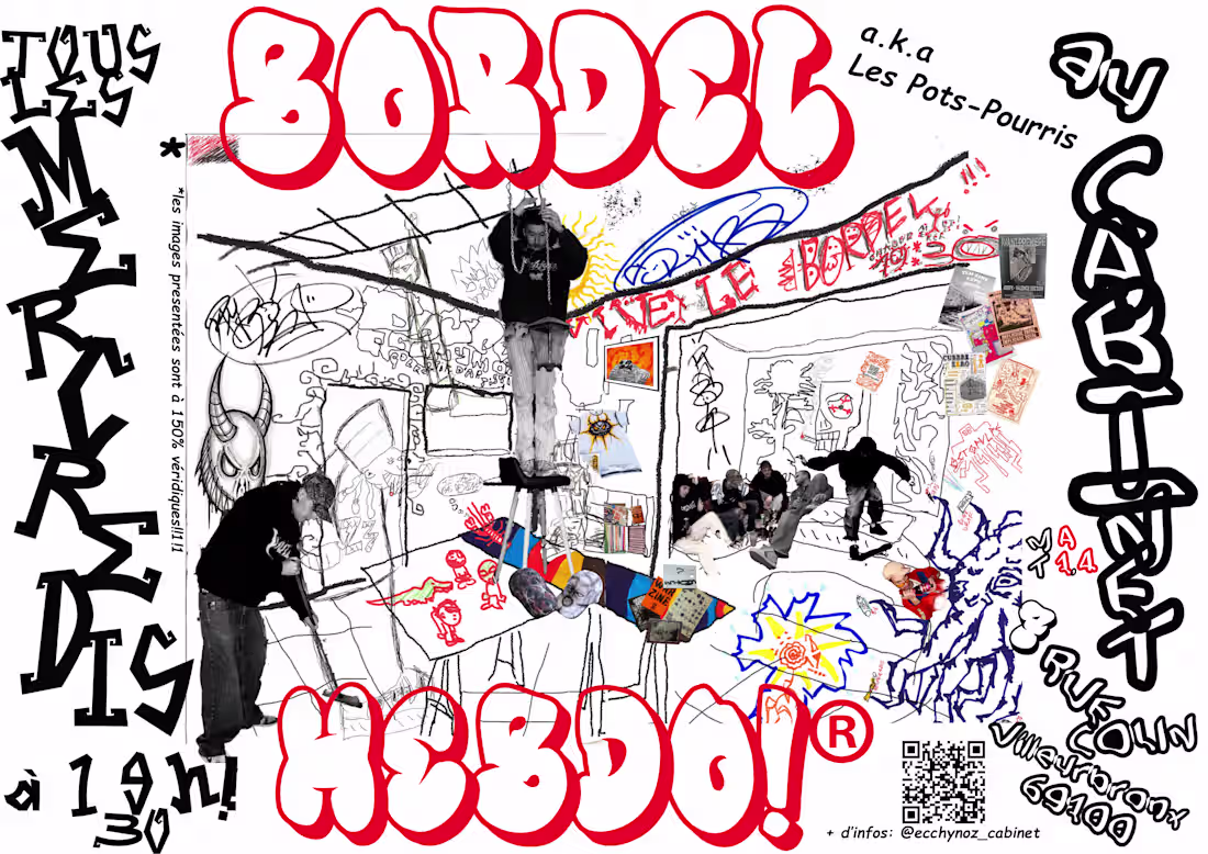 Cover image for Poster for LE CABINET workshop&third place